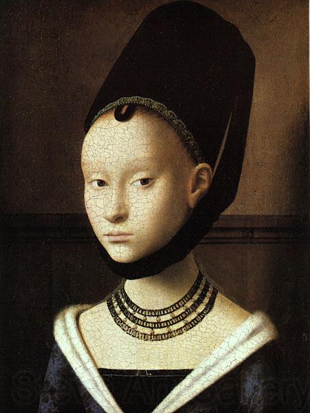 Petrus Christus Portrait of a Young Woman Spain oil painting art